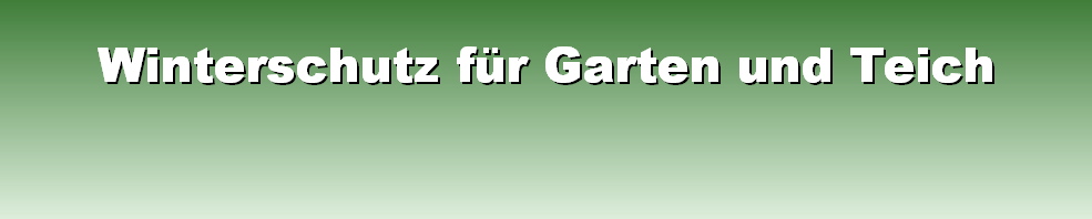 Kontakt - winterschutz-garten.de